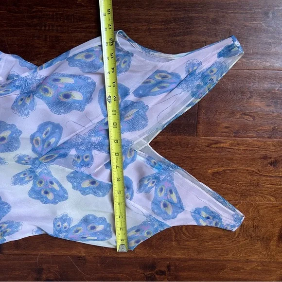 DVF Dita silk butterfly dress - Picture 15 of 16